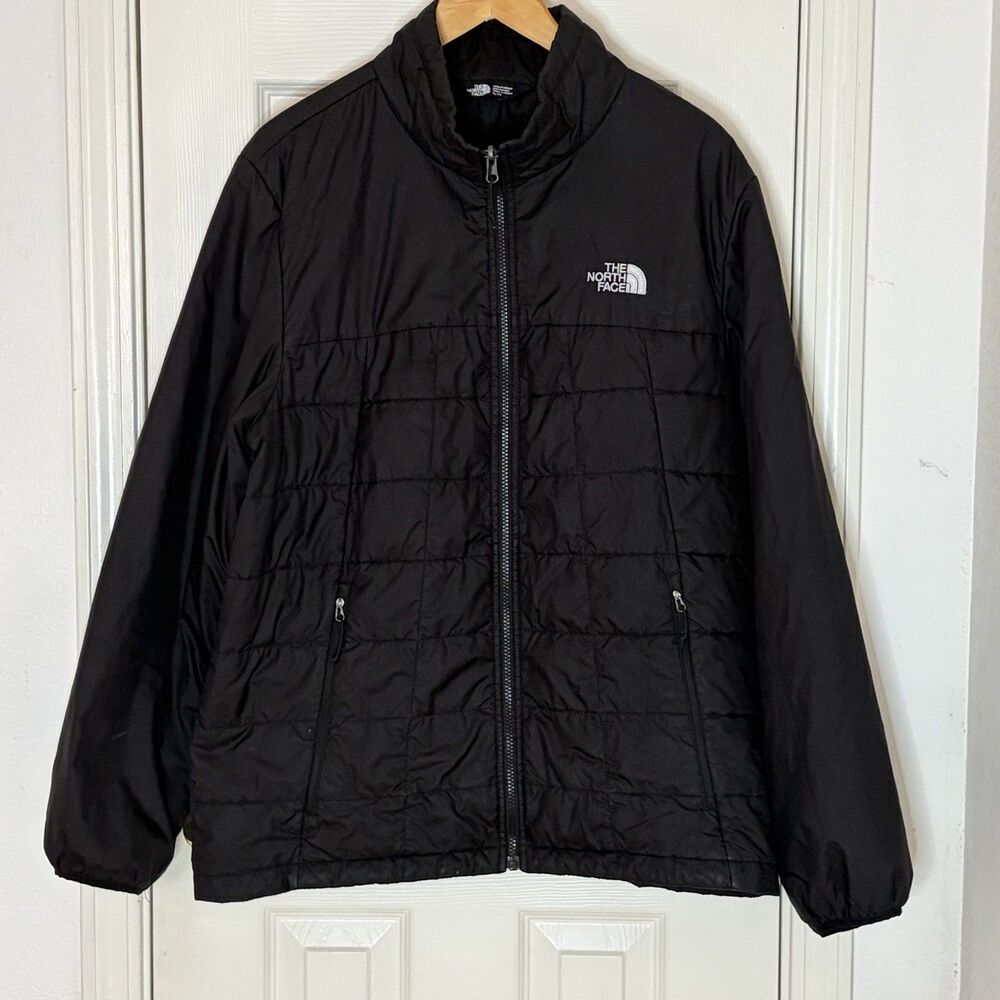 The North Face Insulated Full Zip Puffer Jacket Black Men’s XL